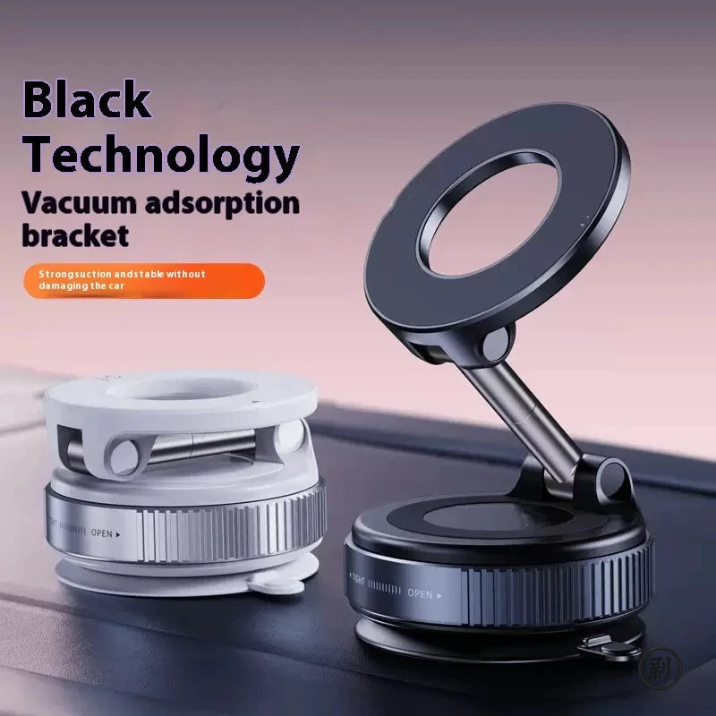 Magnetic Car Phone Holder 360° Rotation - Universal Foldable Mount
